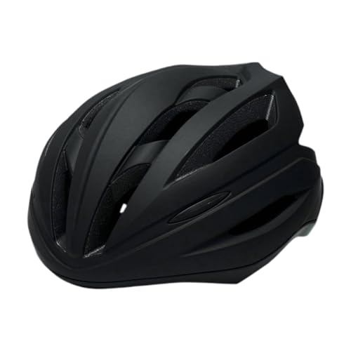 F Fityle Fahrradhelm Fahrradhelm Komfortabel Verstellbarer Kinnriemen Fahrradhelm Sporthelme für Rollschuh Outdoor Damen Herren, Schwarz von F Fityle