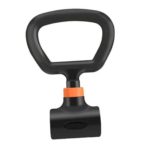 F Fityle Hantelgriff Gewichtheber-Zubehör für Gewichtsscheiben Hantelkonverter Kettlebell-Konvertergriff für, Orange von F Fityle