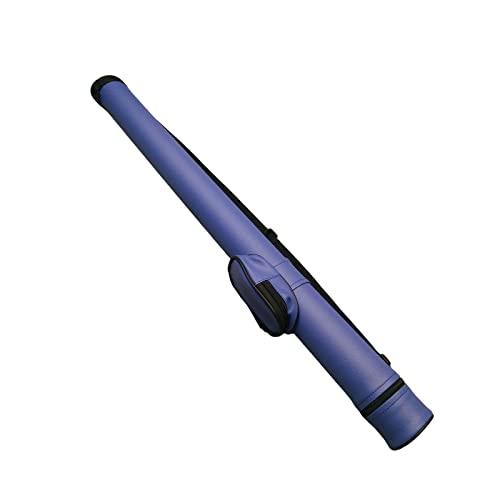 F Fityle Harter Pool-Queue-Koffer Billard-Queue-Koffer 1/2 wasserdichte Aufbewahrungstasche im Retro-Stil mit Reißverschluss umwickelt 2 Löcher für Spiele, Blau F Fityle Harter Pool-Queue-Koffer Billard-Queue-Koffer 1/2 wasserdichte Aufbewahrungstasche im Retro-Stil mit Reißverschluss umwickelt 2 Löcher für Spiele, Blau von F Fityle
