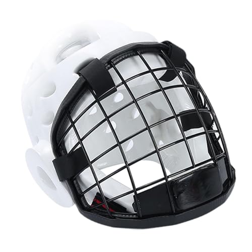 F Fityle Karate-Kopfbedeckung, Eishockey-Helm, tragbarer praktischer Sporthut, Kampfsporthelm, Taekwondo-Helm für MMA-Kampfsport, m von F Fityle