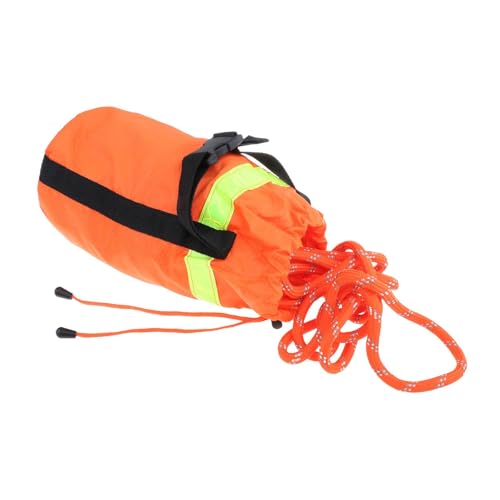 F Fityle Reflektierendes Seil zum Werfen im Wasser, Wurfsack, Wurfleine, reflektierende Rettungsleine für Kajaks, Yachten und Segelboote, 16m Seil F Fityle Reflektierendes Seil zum Werfen im Wasser, Wurfsack, Wurfleine, reflektierende Rettungsleine für Kajaks, Yachten und Segelboote, 16m Seil von F Fityle