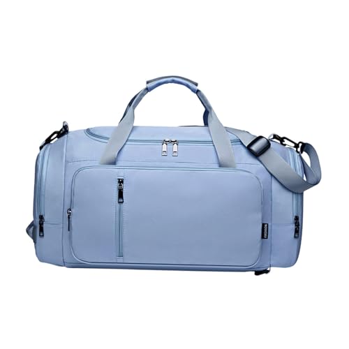 F Fityle Reisetasche, Sporttasche, Reisetasche, für Männer und Frauen, große Gepäcktasche mit Schuhfach, Blau F Fityle Reisetasche, Sporttasche, Reisetasche, für Männer und Frauen, große Gepäcktasche mit Schuhfach, Blau von F Fityle