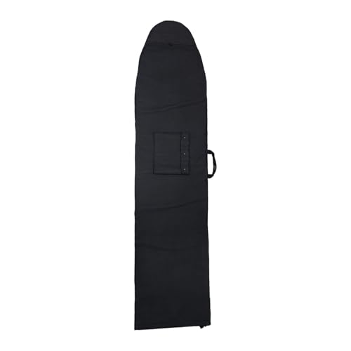 F Fityle Surfbrett-Tasche, schützende Brett-Tasche mit Abnehmbarer Tasche mit Reißverschluss, tragbarer Surfbrett-Zubehör-Taschen-Organizer, m von F Fityle