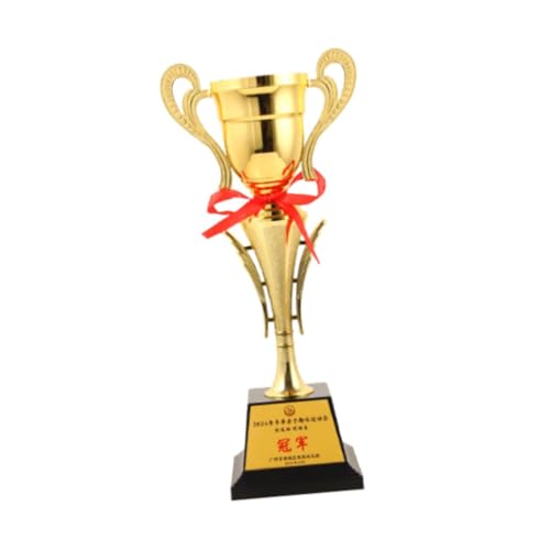 F Fityle Trophy Cup Soccer Football League Match Trophy Abschlussfeiern Wettbewerbe Award Cup Gold Trophy für Turniere, Style C von F Fityle