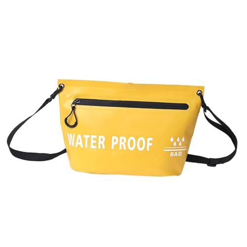F Fityle wasserdichte Umhängetasche, wasserdichte Trockentasche, Sack-Geldbörse, Umhängetasche, Handtasche für Driften, Camping, Bootfahren, Trekking, Damen, Gelb F Fityle wasserdichte Umhängetasche, wasserdichte Trockentasche, Sack-Geldbörse, Umhängetasche, Handtasche für Driften, Camping, Bootfahren, Trekking, Damen, Gelb von F Fityle