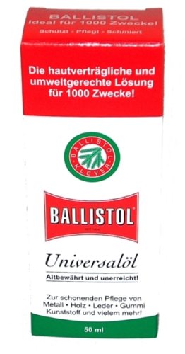 F. W. Klever GmbH Pflegemittel Universalöl Ballistol, transparent, 10 x 10 x 15 cm F. W. Klever GmbH Pflegemittel Universalöl Ballistol, transparent, 10 x 10 x 15 cm von CHICHL