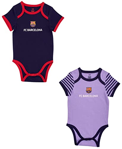 Set mit 2 Stück Barça – Offizielle Kollektion FC Barcelona – Baby Jungen 18 Monate von FC Barcelona
