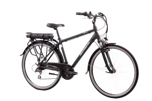 F.lli Schiano E-Ride, E Bike Trekking 28 Zoll, 36V 10.4Ah Abnehmbarer Akku, Motor 250W 40Nm, Trekking EBike für Herren, Schwarz F.lli Schiano E-Ride, E Bike Trekking 28 Zoll, 36V 10.4Ah Abnehmbarer Akku, Motor 250W 40Nm, Trekking EBike für Herren, Schwarz von F.lli Schiano