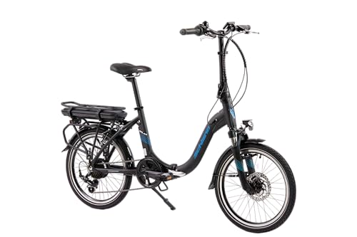 F.lli Schiano Solar 20 Zoll E-Bike Pedelec, e Bike Elektrofahrräder für Herren/Damen bis 25 km/h Klapprad mit Motor Shimano Gang Getriebe Comfort Fahrrad für Erwachsene Bicycle Elektrofahrrad von F.lli Schiano