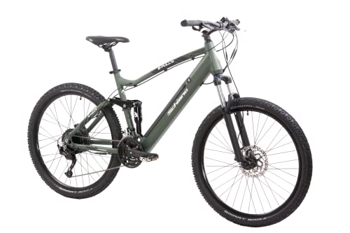 F.lli Schiano E-Fully 27.5 Zoll E-bike Pedelec , e bike Elektrofahrräder Mountainbike für Erwachsene Herren / Damen MTB Fahrrad mit Zubehör Batterie electric Motor Federgabel Display Elektrofahrrad von F.lli Schiano