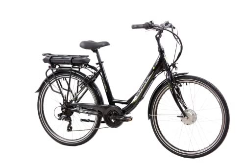 F.lli Schiano E-Moon, E Bike für die Stadt 26 Zoll, 36V 13Ah Abnehmbarer Akku, Motor 250W 40Nm, City Ebike für Herren/Damen, Schwarz F.lli Schiano E-Moon, E Bike für die Stadt 26 Zoll, 36V 13Ah Abnehmbarer Akku, Motor 250W 40Nm, City Ebike für Herren/Damen, Schwarz von F.lli Schiano