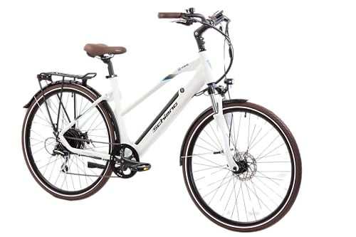 F.lli Schiano E-Voke, E Bike Trekking 28 Zoll, 36V 11.6Ah Abnehmbarer Akku, Motor 250W 50Nm, Trekking EBike für Herren/Damen, Weiss F.lli Schiano E-Voke, E Bike Trekking 28 Zoll, 36V 11.6Ah Abnehmbarer Akku, Motor 250W 50Nm, Trekking EBike für Herren/Damen, Weiss von F.lli Schiano