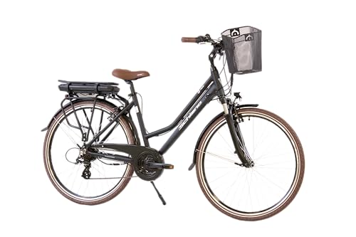 F.lli Schiano E-Ride, E Bike Trekking 28 Zoll, 36V 10.4Ah Abnehmbarer Akku, Motor 250W 40Nm, Trekking EBike für Herren/Damen, Schwarz F.lli Schiano E-Ride, E Bike Trekking 28 Zoll, 36V 10.4Ah Abnehmbarer Akku, Motor 250W 40Nm, Trekking EBike für Herren/Damen, Schwarz von F.lli Schiano
