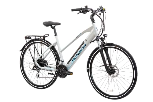 F.lli Schiano E-Wave, E Bike Trekking 28 Zoll, 36V 11.6Ah Abnehmbarer Akku, Motor 250W 50Nm, Trekking EBike für Herren/Damen, Weiss F.lli Schiano E-Wave, E Bike Trekking 28 Zoll, 36V 11.6Ah Abnehmbarer Akku, Motor 250W 50Nm, Trekking EBike für Herren/Damen, Weiss von F.lli Schiano