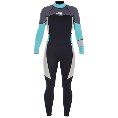 F2 Damen Neopren Anzug Gipsy - Full Suit 4/3 mm L Türkis 2024/25 F2 Damen Neopren Anzug Gipsy - Full Suit 4/3 mm L Türkis 2024/25 von F2