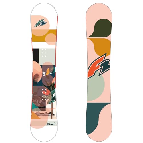 F2 Damen Snowboard Bloom Freeride/Freestyle 144 cm Apricot 2025 von F2