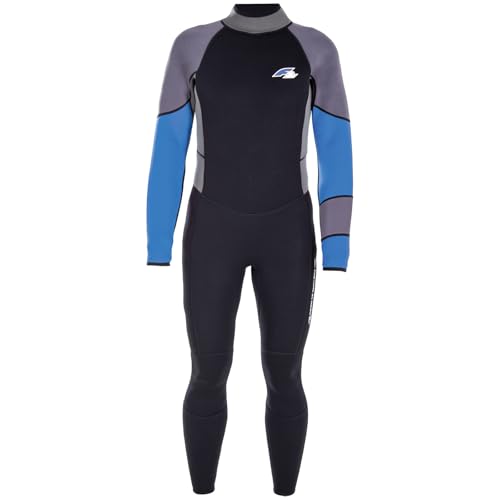 F2 Herren Neopren Anzug Rebel - Full Suit 4/3 mm M Blau 2024/25 F2 Herren Neopren Anzug Rebel - Full Suit 4/3 mm M Blau 2024/25 von F2