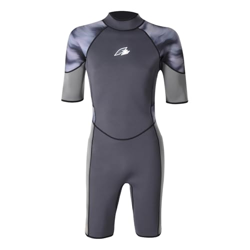F2 Herren Neopren Anzug Wave Shorty 2,5 mm M Anthrazit 2024/25 F2 Herren Neopren Anzug Wave Shorty 2,5 mm M Anthrazit 2024/25 von F2