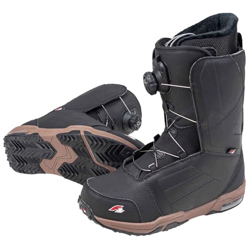 F2 Herren Snowboard Softboots SB - Eliminator Dual TGF 270 Schwarz 2024/25 F2 Herren Snowboard Softboots SB - Eliminator Dual TGF 270 Schwarz 2024/25 von F2