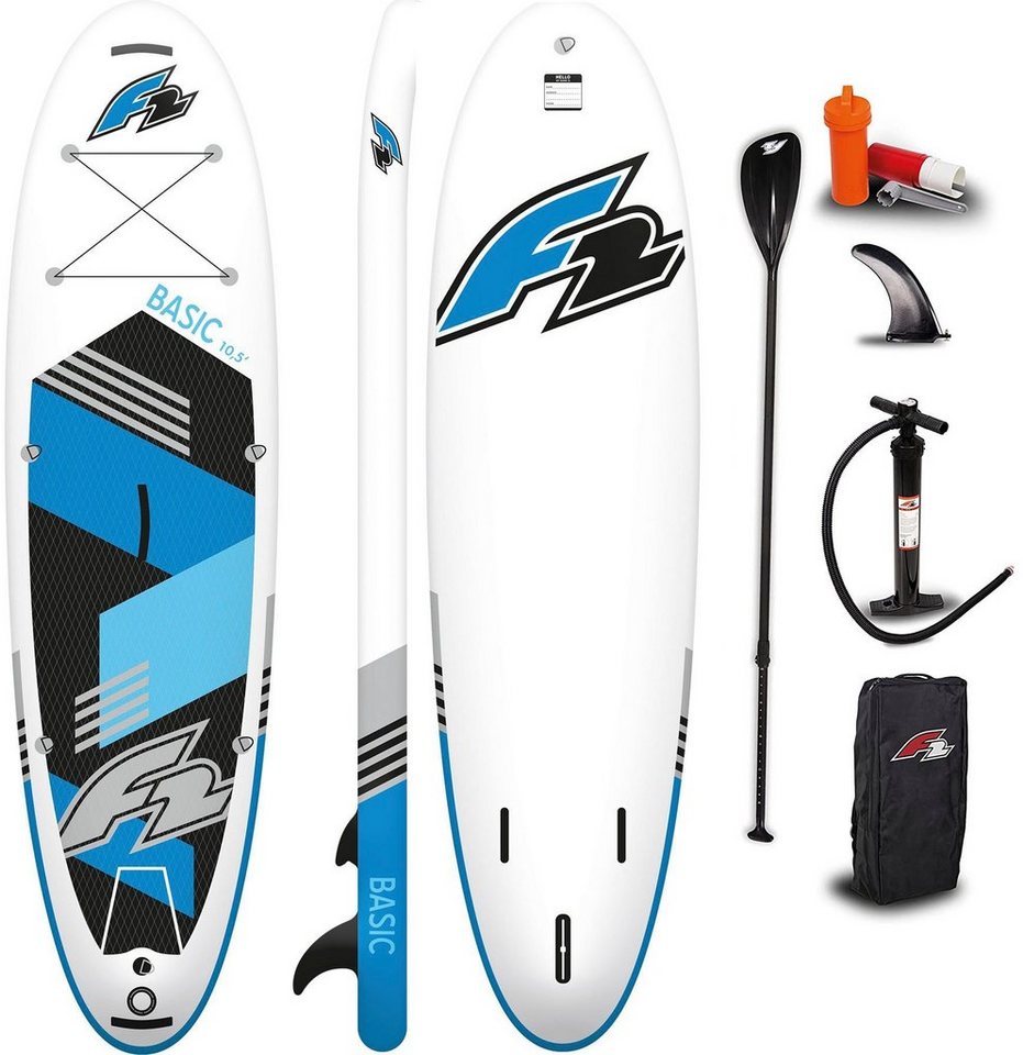 F2 Inflatable SUP-Board Basic, (Packung, 5 tlg) von F2