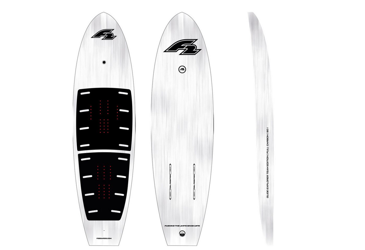 F2 Kiteboard F2 Foil Board Glide Explorer Team Edition Downwind Hardsup 135 l Grau F2 Kiteboard F2 Foil Board Glide Explorer Team Edition Downwind Hardsup 135 l Grau von F2