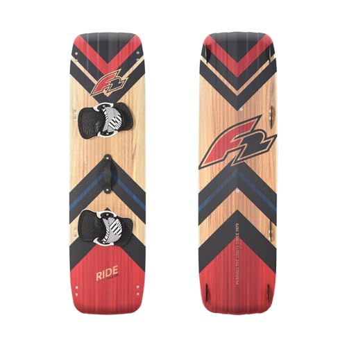 F2 Kiteboard Ride Classic Lightwind Wood 148 cm Rot 2024/25 von F2