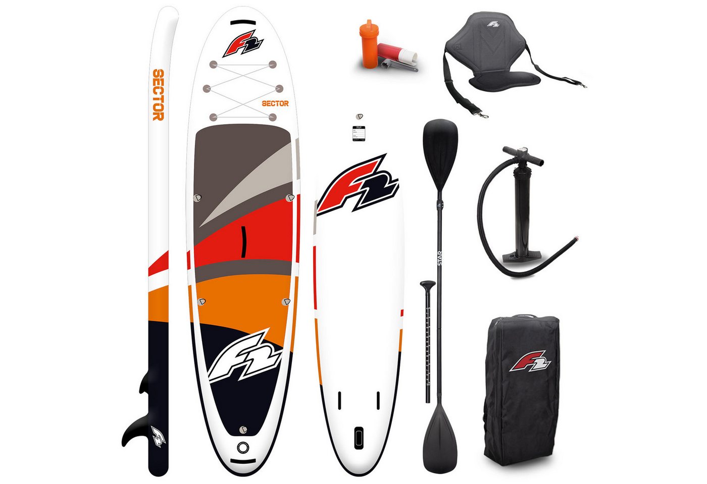 F2 SUP-Board F2 SUP Stand Up Paddle Board Sector Limited Edition 10'5'' Rot 2024, Stand up paddle board F2 SUP-Board F2 SUP Stand Up Paddle Board Sector Limited Edition 10'5'' Rot 2024, Stand up paddle board von F2