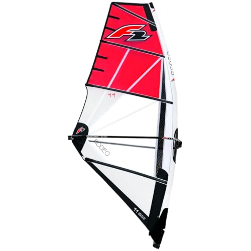 F2 Sale Windsurf Segel Rodeo 4,4qm Rot Modell 2022 NEU Sail Only von F2