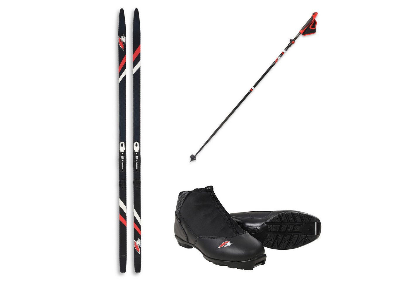 F2 Ski F2 Set Langlaufski Ride Pro CC 185cm+Schuhe Ride CC Gr. 40 +Skistock 1 F2 Ski F2 Set Langlaufski Ride Pro CC 185cm+Schuhe Ride CC Gr. 40 +Skistock 1 von F2
