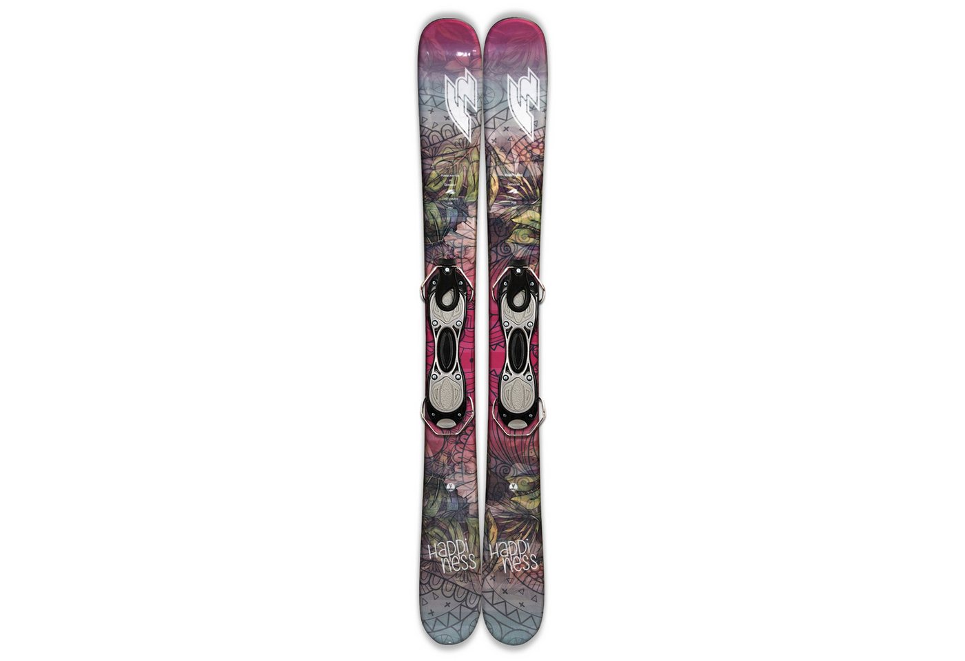F2 Ski F2 Snowblades Happiness 99cm Set mit Bügelbindung Fun Ski Kurzski F2 Ski F2 Snowblades Happiness 99cm Set mit Bügelbindung Fun Ski Kurzski von F2
