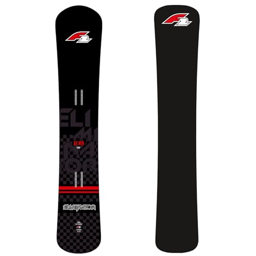 F2 Snowboard Eliminator Race 153 cm Schwarz 2023/24 von F2