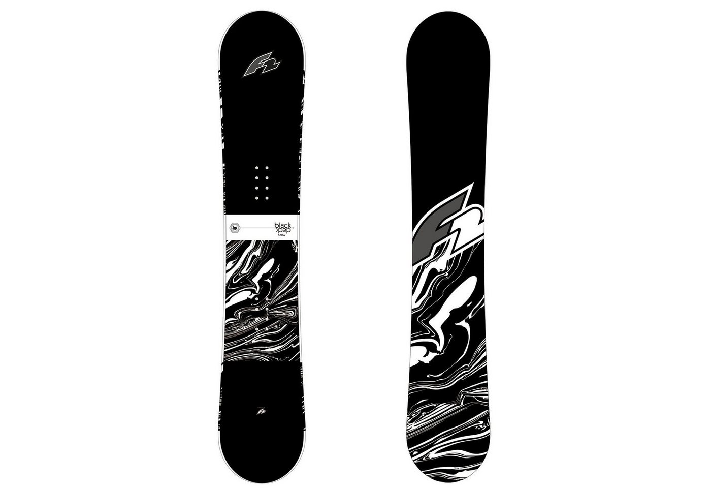 F2 Snowboard F2 Herren Snowboard Black Deck extra wide Freestyle 168xw cm Schwarz 2 F2 Snowboard F2 Herren Snowboard Black Deck extra wide Freestyle 168xw cm Schwarz 2 von F2