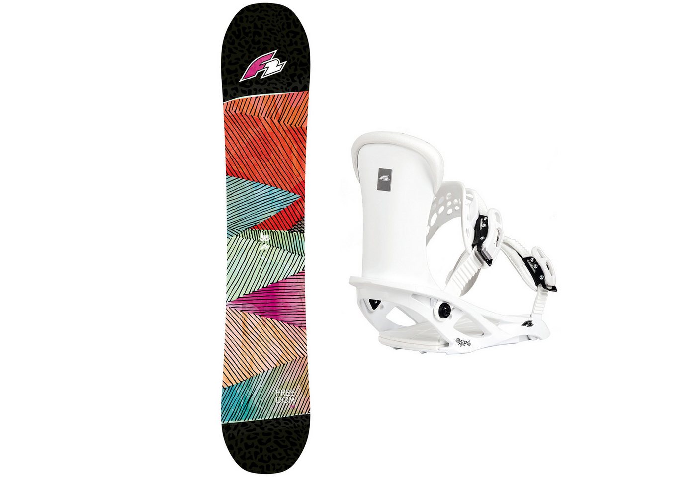 F2 Snowboard F2 Set Damen Snowboard Freedom 152cm mit Bindung Pipe Girl M F2 Snowboard F2 Set Damen Snowboard Freedom 152cm mit Bindung Pipe Girl M von F2