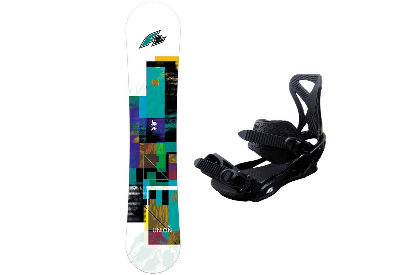 F2 Snowboard F2 Set Herren Snowboard Union Mustard 151cm mit Bindung Sonic Pro L F2 Snowboard F2 Set Herren Snowboard Union Mustard 151cm mit Bindung Sonic Pro L von F2