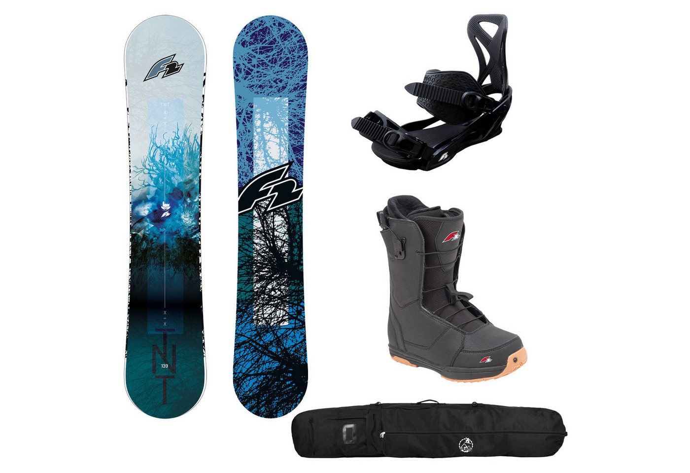 F2 Snowboard F2 Snowboard Set TNT 151cm + Bindung Sonic M + Boots Air Gr. 42,5 + Ba F2 Snowboard F2 Snowboard Set TNT 151cm + Bindung Sonic M + Boots Air Gr. 42,5 + Ba von F2