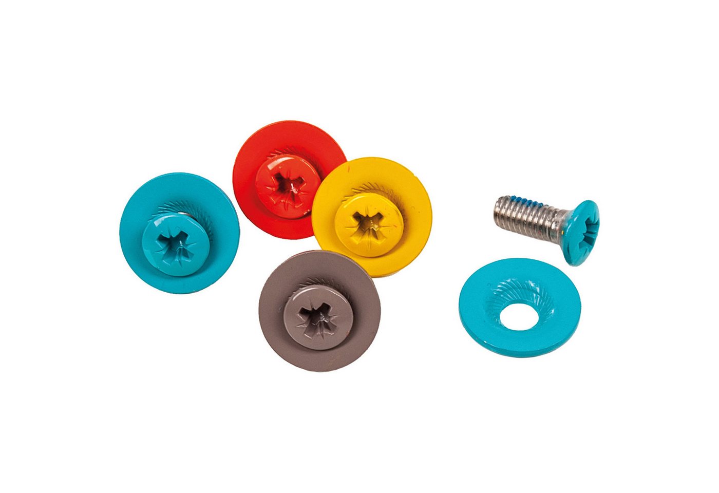 F2 Snowboard F2 Snowboard Zubehör Screw Set - 16-teilig Schrauben Set Bunt 2024 F2 Snowboard F2 Snowboard Zubehör Screw Set - 16-teilig Schrauben Set Bunt 2024 von F2