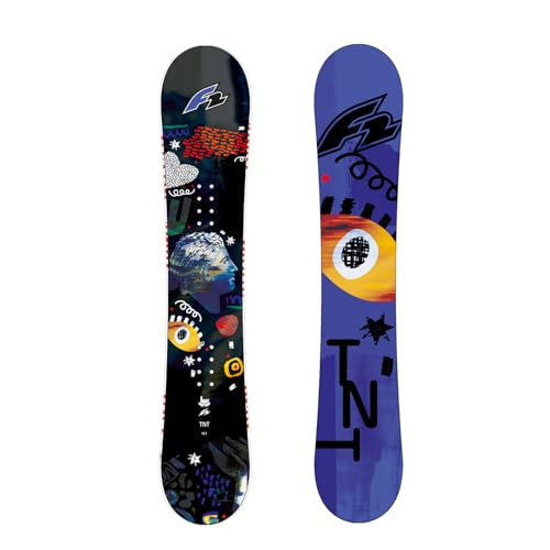 F2 Snowboard TNT Freeride/Freestyle 153 cm Schwarz 2025 von F2