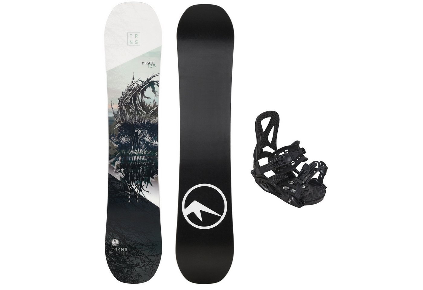 F2 Snowboard Trans Junior Snowboard Set Pirate 140 cm Blau + Eco Pure Bindung F2 Snowboard Trans Junior Snowboard Set Pirate 140 cm Blau + Eco Pure Bindung von F2