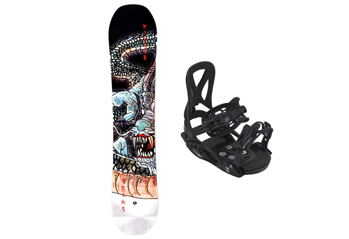 F2 Snowboard Trans Set Junior Snowboard Pirate Rot 140cm mit Bindung Eco Pure F2 Snowboard Trans Set Junior Snowboard Pirate Rot 140cm mit Bindung Eco Pure von F2