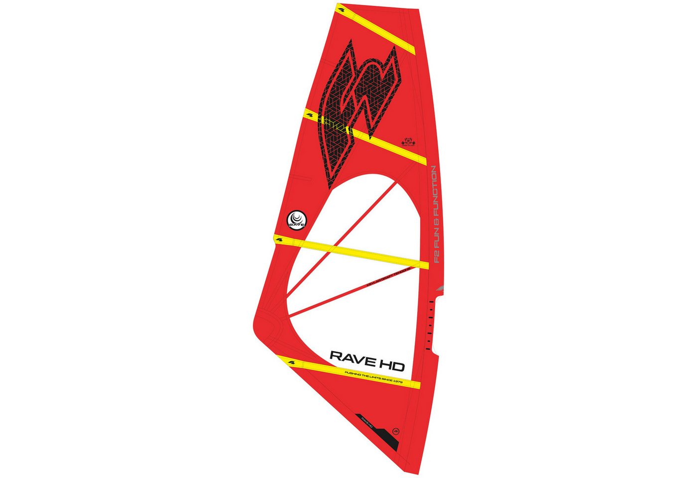 F2 Surfsegel F2 Windsurf Segel Rave HD 4 qm Rot 2024/25 F2 Surfsegel F2 Windsurf Segel Rave HD 4 qm Rot 2024/25 von F2
