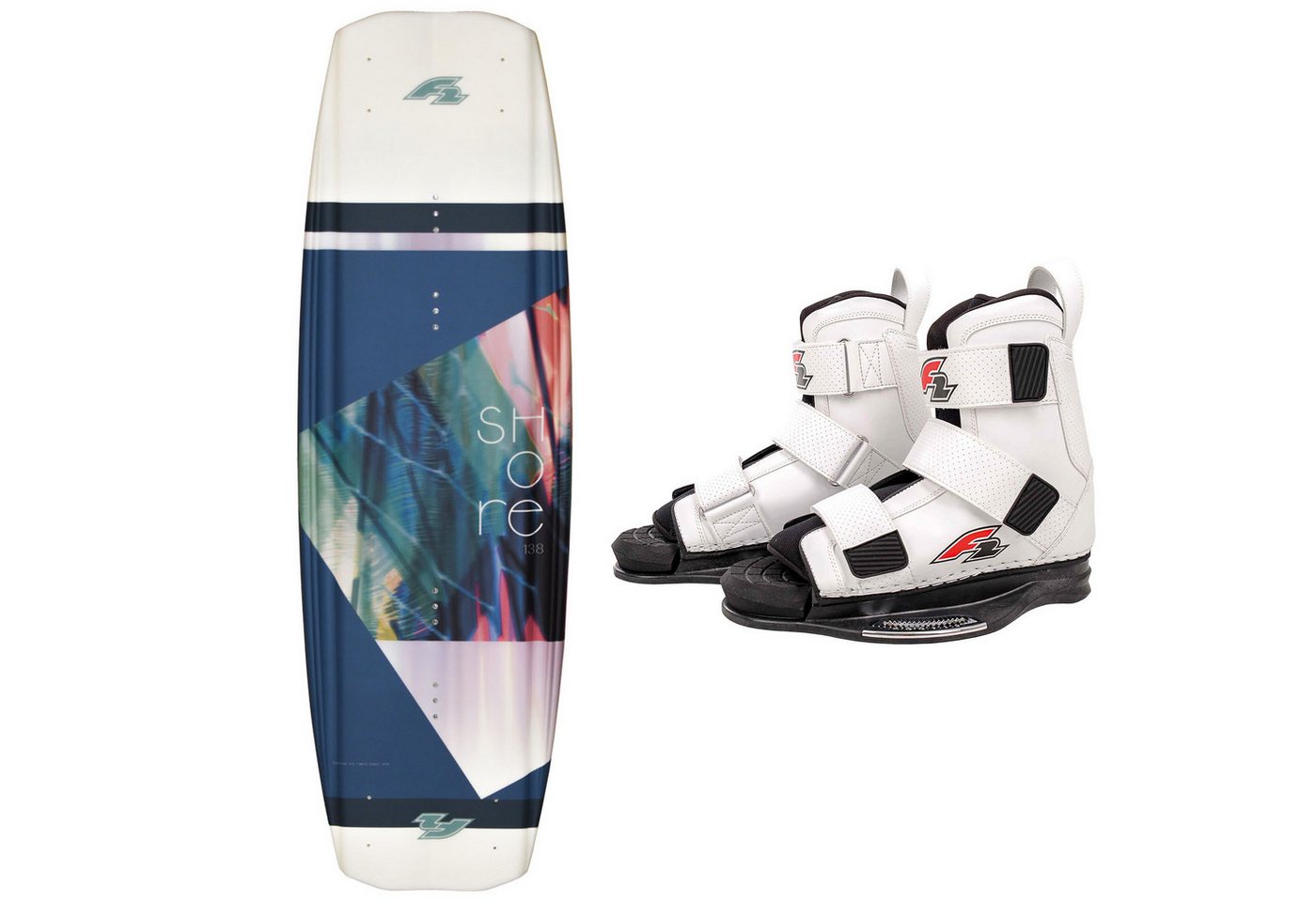 F2 Wakeboard F2 Set Wakeboard Shore Aqua 138cm mit Wakebindung Team Boot L/XL, Wakeboard F2 Wakeboard F2 Set Wakeboard Shore Aqua 138cm mit Wakebindung Team Boot L/XL, Wakeboard von F2
