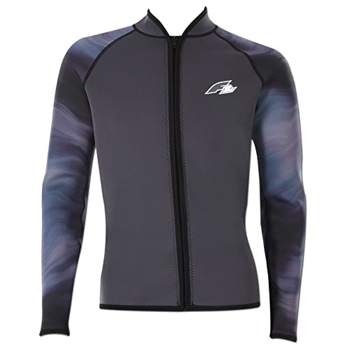 F2 Wave Herren NEOPREN Jacket 2,5 MM Gunmetal - GRÖßE M F2 Wave Herren NEOPREN Jacket 2,5 MM Gunmetal - GRÖßE M von F2