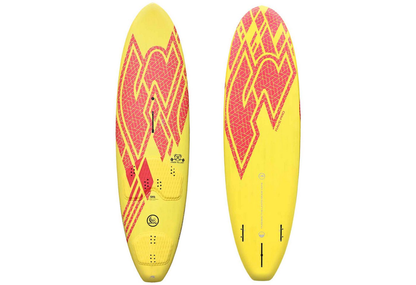 F2 Windsurfboard F2 Windsurfboard Rave HD 85 l Gelb/Rot 2024/25, Surfbrett F2 Windsurfboard F2 Windsurfboard Rave HD 85 l Gelb/Rot 2024/25, Surfbrett von F2
