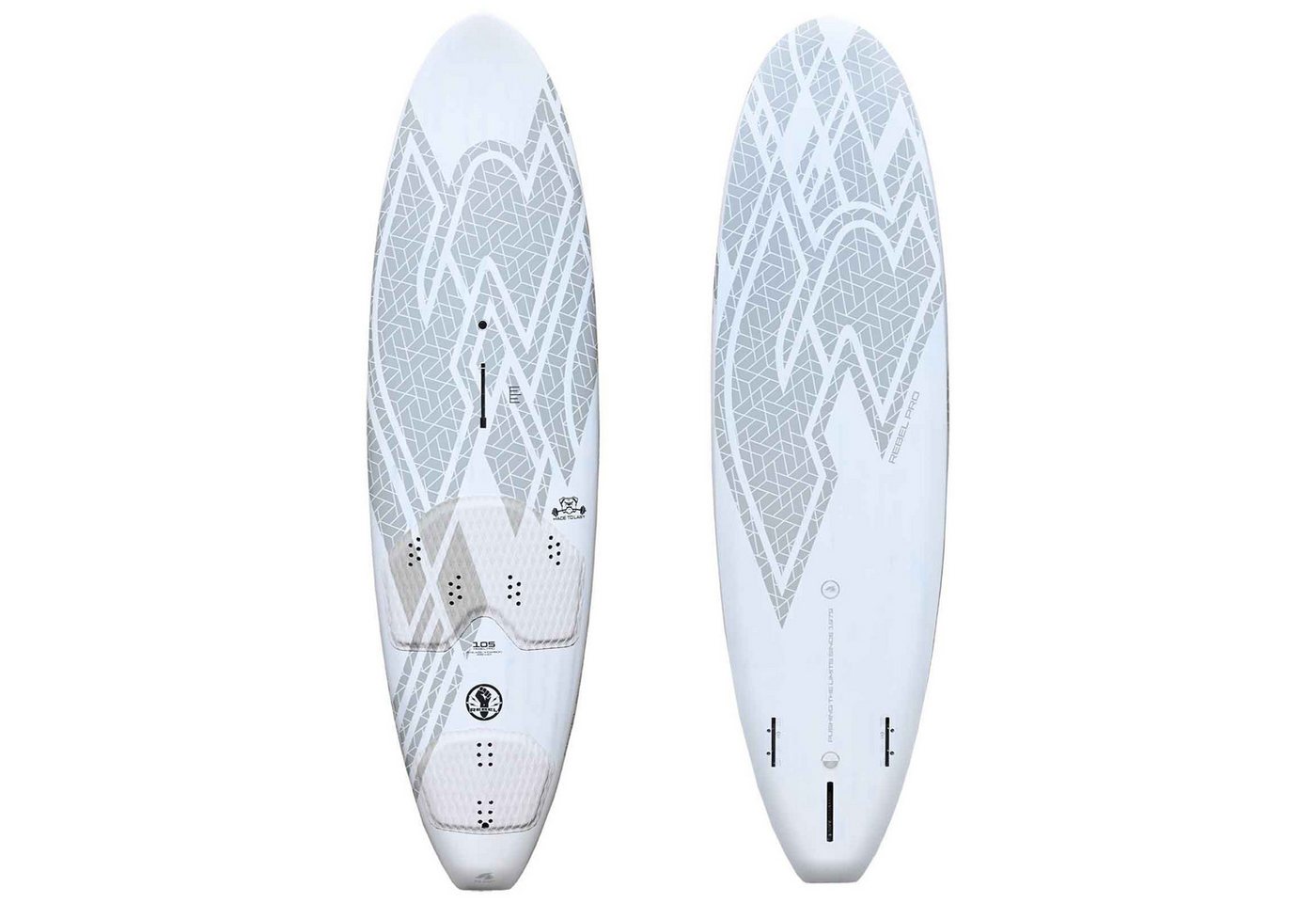 F2 Windsurfboard F2 Windsurfboard Rebel Pro Pro 115 l Grau 2024/25, Surfbrett F2 Windsurfboard F2 Windsurfboard Rebel Pro Pro 115 l Grau 2024/25, Surfbrett von F2