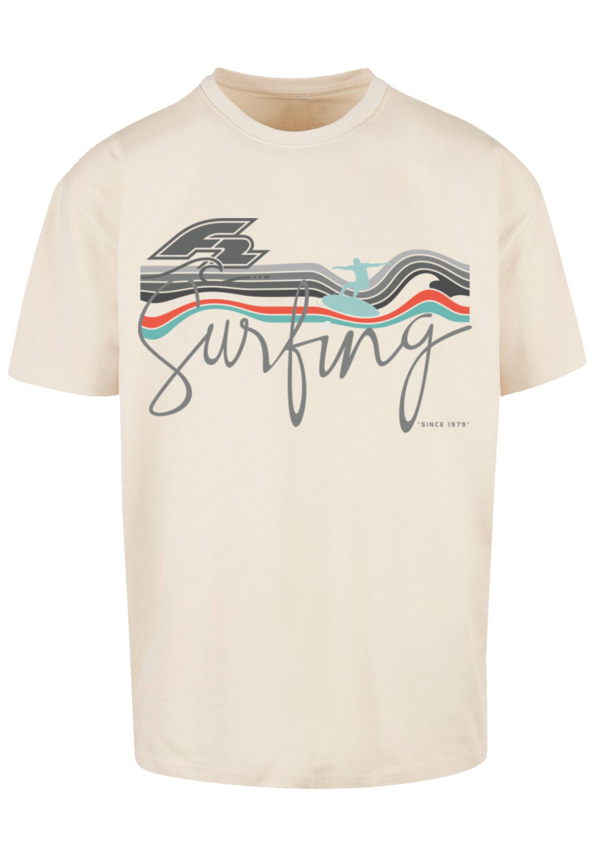 Oversize T-Shirt F2 Surfing Sommer Sport sand keine Funktion von F2