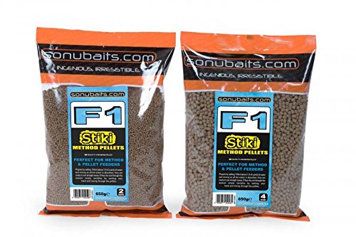Sonubaits F1 Stiki Method Pellets 650g 2mm Sonubaits F1 Stiki Method Pellets 650g 2mm von F2