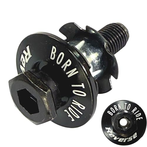 F26 Reverse Alu Top Cap MTB Dirt Barspin Steuersatzkappe Freestyle Rotor M10 Hohl Schraube für Bremszug Leitung schwarz F26 Reverse Alu Top Cap MTB Dirt Barspin Steuersatzkappe Freestyle Rotor M10 Hohl Schraube für Bremszug Leitung schwarz von F26