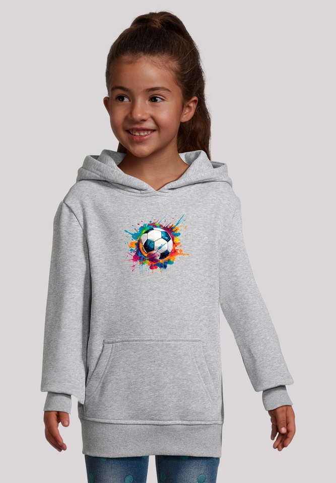 F4NT4STIC Kapuzenpullover Bunte Fußball Grafik Premium Qualität F4NT4STIC Kapuzenpullover Bunte Fußball Grafik Premium Qualität von F4NT4STIC