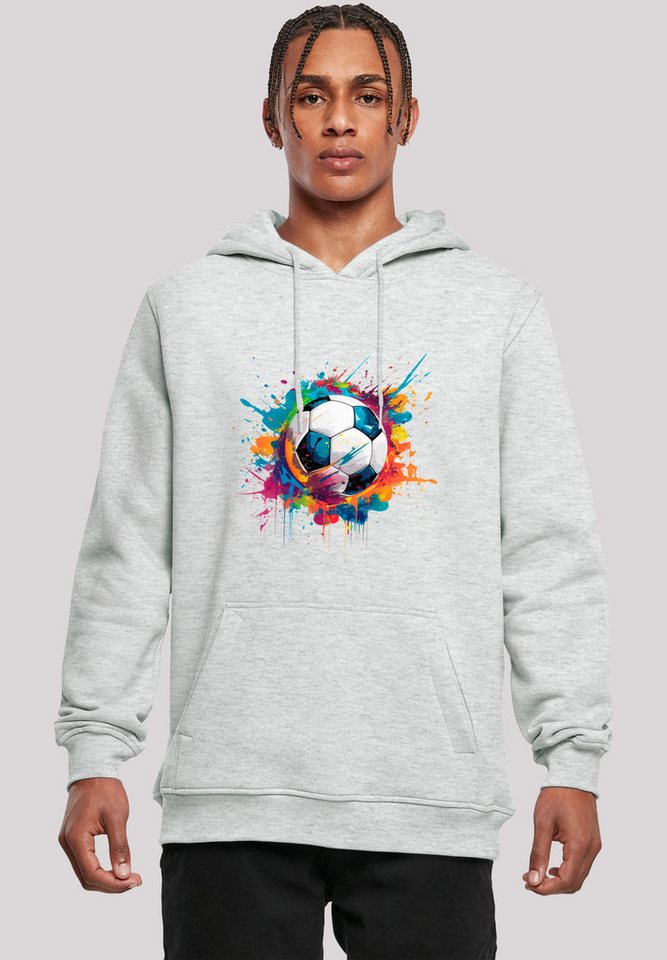 F4NT4STIC Kapuzenpullover Bunte Fußball Grafik Premium Qualität F4NT4STIC Kapuzenpullover Bunte Fußball Grafik Premium Qualität von F4NT4STIC