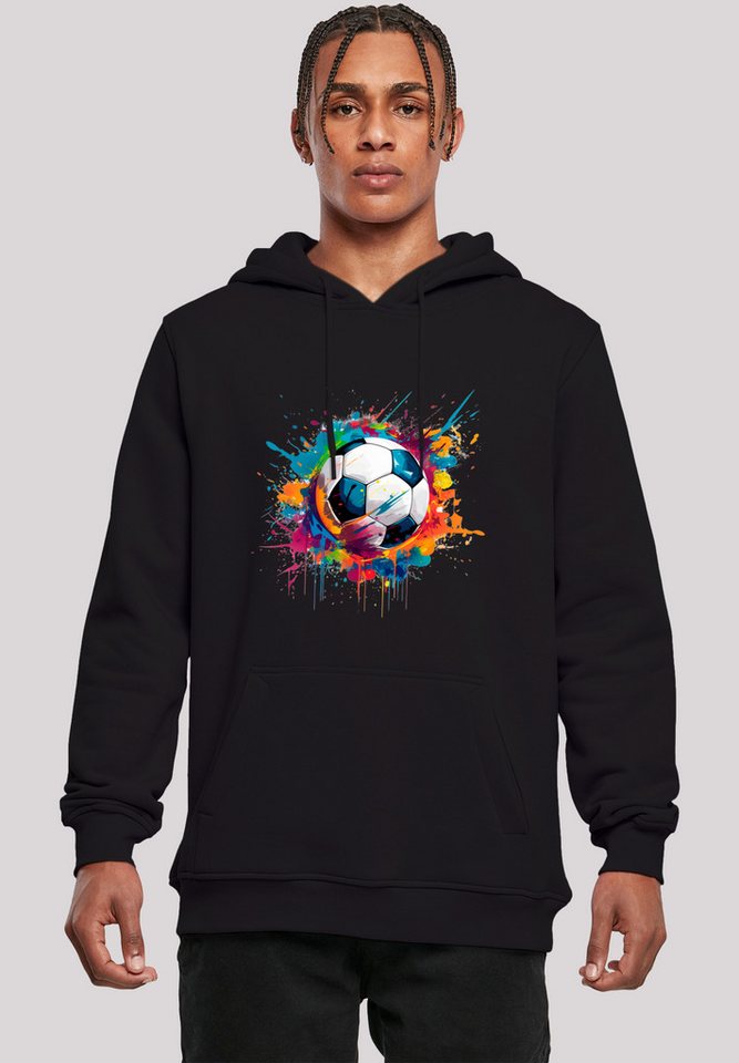 F4NT4STIC Kapuzenpullover Bunte Fußball Grafik Premium Qualität F4NT4STIC Kapuzenpullover Bunte Fußball Grafik Premium Qualität von F4NT4STIC